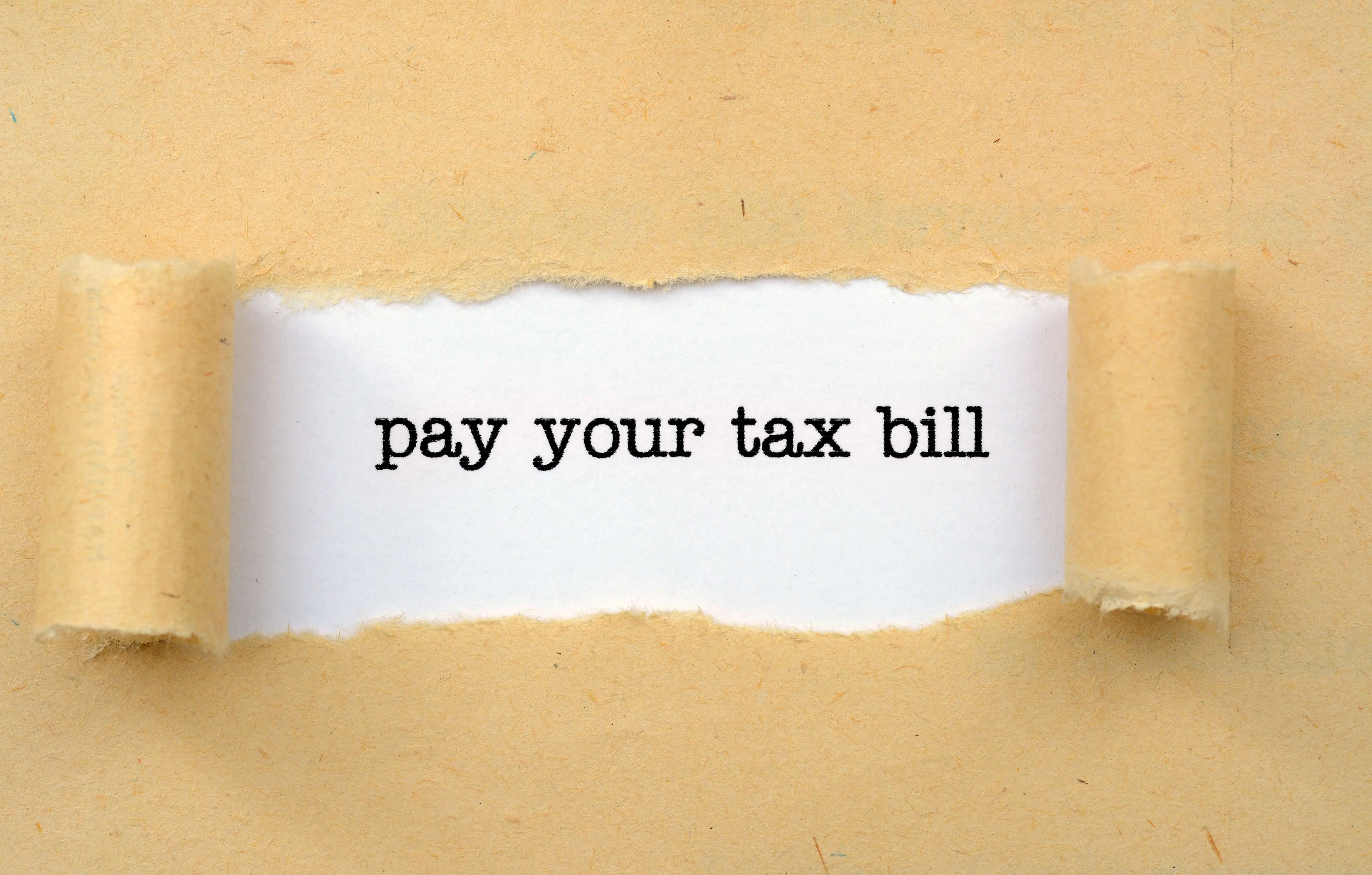 What Options Do I Have To Pay For My Tax Bill?